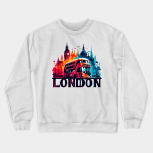 London Bus Crewneck Sweatshirt